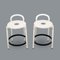 Set of Stools by Anna Castelli Ferrieri for Kartell, 1980s, Image 3