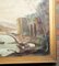 Artista italiano, paisaje rústico de gran gira, pintura al óleo, años 50, enmarcado, Imagen 6