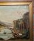 Artista italiano, paisaje rústico de gran gira, pintura al óleo, años 50, enmarcado, Imagen 4