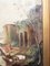 Artista italiano, paisaje rústico de gran gira, pintura al óleo, años 50, enmarcado, Imagen 8
