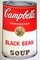 Sunday B. Morning after Andy Warhol, Campbell's Black Bean Soup, Siebdruck 1