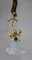 Französische Vergoldete Cherub Leuchte mit Vaseline Glasschirm, 1920er 6