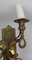Lámparas de pared con forma de querubín de latón, años 60. Juego de 2, Imagen 4