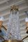 Gilded Bronze and Crystal Chandelier with 10 Bulbs, Late 19th Century, Image 6