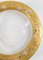 French Bohemian Enameled Glass Crystal Bowl in the style of Moser or Baccarat, Image 9