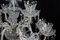 Zweistöckiger Kronleuchter aus geschliffenem Glas & Kristallglas, 1990er 2