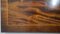 Tavolini ad incastro vintage in mogano marrone con gambe scanalate, set di 3, Immagine 12