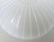 Ceiling or Wall Light in Satin Glass, Metal & Brass from Hillebrand, 1950s 17