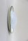 Ceiling or Wall Light in Satin Glass, Metal & Brass from Hillebrand, 1950s 2