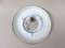 Ceiling or Wall Light in Satin Glass, Metal & Brass from Hillebrand, 1950s, Image 13