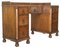 Desk on Bun Legs & Drawers by Waring & Gillow Ltd, Lancaster, 1930s, Image 1