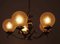 Hollywood Regency Pineapple Pendant Lamp with Glass Balls from Kaiser Idell / Kaiser Leuchten, 1960s 4