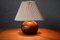 Lámpara de mesa Ball de madera, años 70, Imagen 1