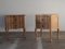 Petites Tables de Chevet Mid-Century en Chêne attribuées à Henning Kjærnulf, Danemark, 1960s, Set de 2 6
