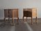 Petites Tables de Chevet Mid-Century en Chêne attribuées à Henning Kjærnulf, Danemark, 1960s, Set de 2 9