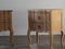 Petites Tables de Chevet Mid-Century en Chêne attribuées à Henning Kjærnulf, Danemark, 1960s, Set de 2 2