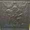Antique French Classical Cast Iron Fireback with Putti, 19th Century, Image 2