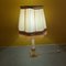 Lampada da tavolo con elementi in alabastro ed oro, Francia, anni '50, Immagine 2