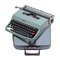 Blaugrüne Lettera 32 Schreibmaschine von Marcello Nizzoli für Olivetti Synthesis, 1963 3