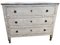 Italian Painted Walnut Chest of Drawers 1