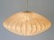 Mid-Century Modern Cocoon Pendant Lamp or Hanging Light from Goldkant, 1960s 10