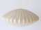 Mid-Century Modern Cocoon Pendant Lamp or Hanging Light from Goldkant, 1960s, Image 14