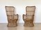 Vintage Sessel aus Bambus, 2er Set 3