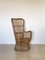 Vintage Sessel aus Bambus, 2er Set 6