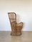Vintage Sessel aus Bambus, 2er Set 8