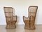 Vintage Sessel aus Bambus, 2er Set 1
