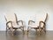 Bamboo and Rush Armchairs, 1970s, Set of 2 3