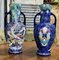 Art Deco Vases in Enameled Earthenware, Set of 2 3