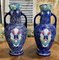 Art Deco Vases in Enameled Earthenware, Set of 2 1