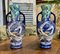 Art Deco Vases in Enameled Earthenware, Set of 2 2