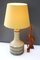 Vintage Danish Stoneware Pottery Table Lamp from Axella, 1970s 5