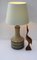Vintage Danish Stoneware Pottery Table Lamp from Axella, 1970s 13