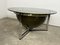 Space Age Aluminum and Smoked Glass Coffee Table, 1970s 5
