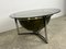 Space Age Aluminum and Smoked Glass Coffee Table, 1970s 6