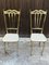 Mid-Century Italian Brass Chairs, 1960s, Set of 2 1