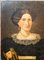 Amerikanischer Künstler, Porträt einer Distinguished Lady, 1800er, Öl auf Leinwand 2