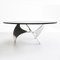 Vintage Aluminium and Glass Coffee Table by Knut Hesterberg for Ronald Schmitt, 1960s 1