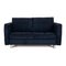 Malou Fabric Two-Seater Sofa in Dark Blue from Franz Fertig 1