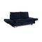 Malou Fabric Two-Seater Sofa in Dark Blue from Franz Fertig 7