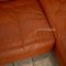 Leather Corner Sofa in Brown from Willi Schillig William 3