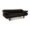 Leather Two Seater Black Sofa by Paolo Piva for B&b Italia / C&b Italia 3