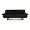 Leather Two Seater Black Sofa by Paolo Piva for B&b Italia / C&b Italia 1