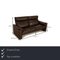 Just Relax JR960 Bari Leather Two-Seater Sofa in Dark Brown from Erpo 2