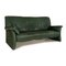Leather Three Seater Green Sofa from Koinor 7