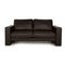 Ego Leather Three Seater Dark Brown Sofa from Rolf Benz 1