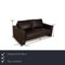 Ego Leather Three Seater Dark Brown Sofa from Rolf Benz 2